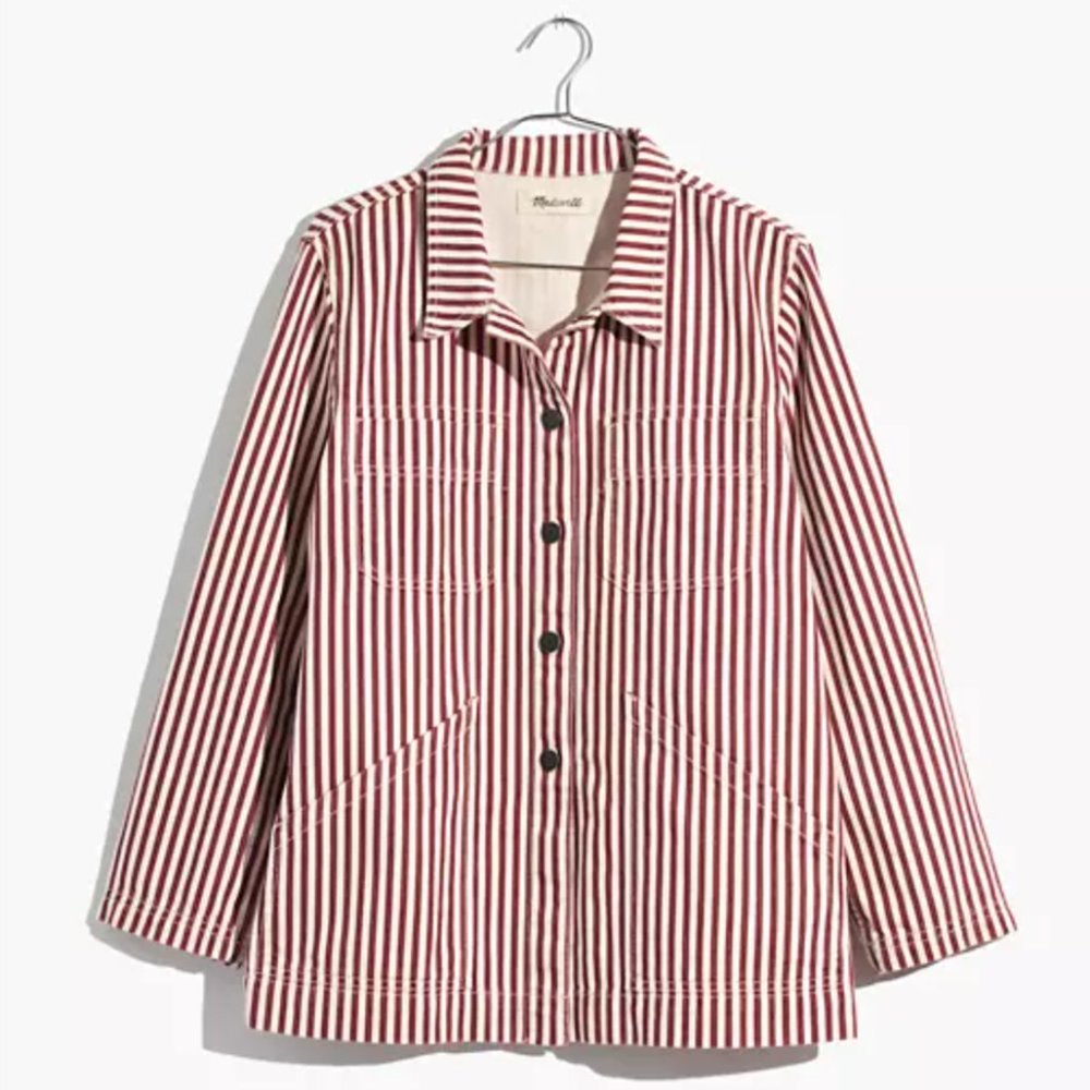 Madewell Denim Patch Pocket Chore Coat